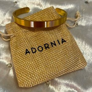 Men’s 14k vermeil (plated) cuff bracelet .Too big for a woman’s wrist .